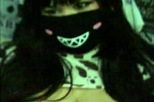 cow cosplay webcam girl huge natural tits oiled up watching porn dildo play 😈