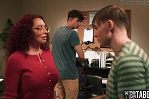 i can't resist watching horny students double penetrate my busty teacher body