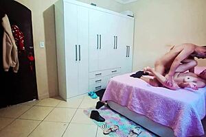 Wife Fingers Herself Wet Waiting For Husband's Baby-Making Creampie