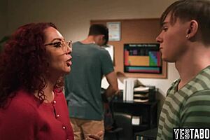 i can't resist watching horny students double penetrate my busty teacher body