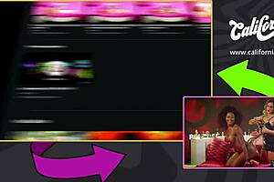 taluane boom and iasmim santana's bisexual latina asses submit in hot bdsm play