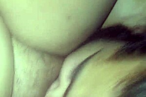 He laps at his girlfriend's dripping pussy before slamming into her tight ass