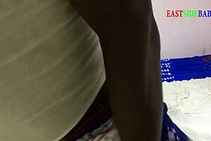 Sexy dancing turns into creampie with my ebony houseboy