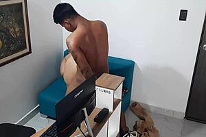 Stepmom's juicy lips wrap my cock in homemade blowjob bliss