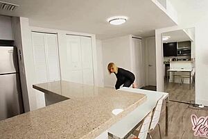 Spy Agent SA Jay Catches PAWG Nina Kayy Cowgirling BF's Monster Cock