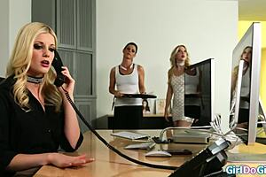 wanna know who's really boss businesswoman or petite secretary?