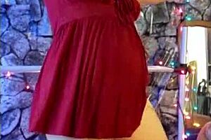 Steffi June hotwife promo teases her pussy