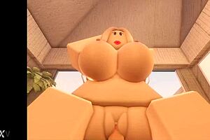 Roblox teen slut fucked by stepdad at beach!!