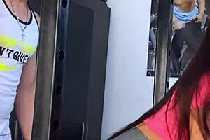 Busty hot milf Silvana Lee craves fitness and cock