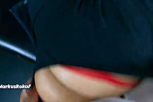 stepmom's huge oiled ass worshipped then fucked hard by masseur