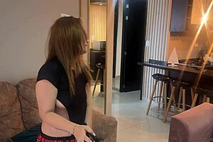 neighbor's distracted so i fuck his wife super hard now