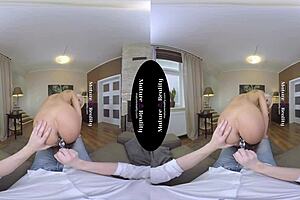 Mature Blonde in Heels and Dress Faces Deep Toy Interrogation on Maturereality POV.