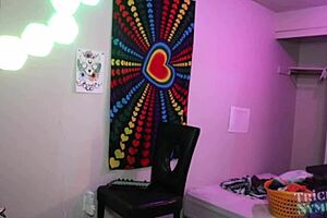 Horny blonde babe twerks ass masturbates with vibrator march camshow