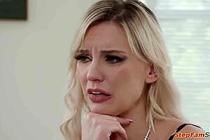 My sexy brother-in-law fucks my ass so deep in taboo threesome!