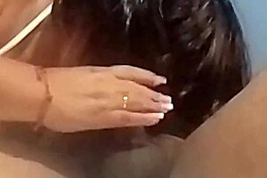 Abuela slurps lover's ass and cock... ready for that creampie filling her wet pussy?