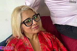 a milf brasileira blondeliberal spreads wide in a wild anal threesome moanfest