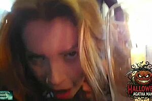 Brazilian Milf Halloween Pumpkin Ass Fucked By Mama Studio BBC Hard