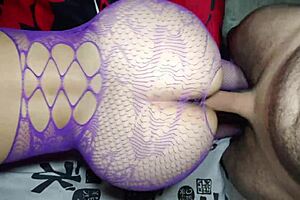 Amateur Curvy Latina Milf Couple's Blowjob Doggystyle Cum Swallow POV