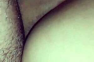 closeup of mature hairy slut in bedroom assplay 😘🍑