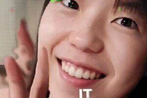 Shaved japanese housewife Mai begs creampie sex three times notes