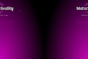 Mature Blonde in Heels and Dress Faces Deep Toy Interrogation on Maturereality POV.