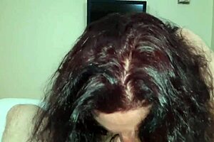 pawg milf babe gags deepthroat blowjob fucked doggystyle bent over facial cumshot