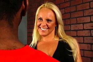 White blonde alexis golden teases milks interracial peter panther big clit