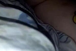 experienced latina teases her warm spot alone