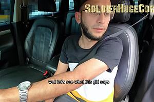 Blonde Big Ass Wet Car Blowjob Creampie