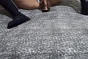 Milf Culona Pounds Her Big Ass On Friend's Thick Dildo Toy