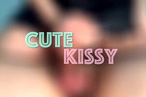 Her perfect tight pussy RIDES cock until he CUMS then keeps FUCKING