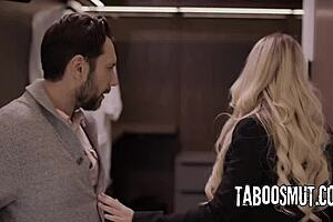 Real Estate Agent Rides Cheating Husband's Cock Behind Wife's Back!