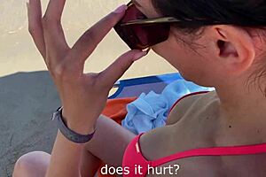 Massage Turns Wild Outdoor Doggy Pounding Cumshot Facial Ride!