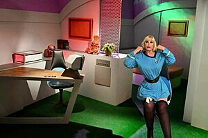 granny nurse chapel romps on romulan fuck machine