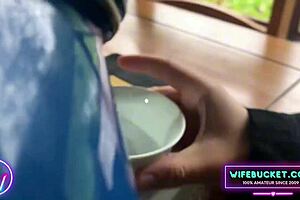 good morning blowjob starts amateur milf's day right