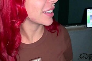 hot stepmom sneaks veranda fuck bareback with neighbor's big cock