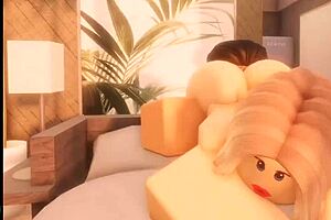 Roblox teen slut fucked by stepdad at beach!!