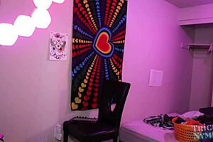 Horny blonde babe twerks ass masturbates with vibrator march camshow