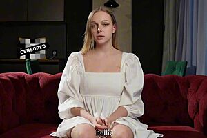 virgin teen opens tight pussy for director in casting even skinny petite can star