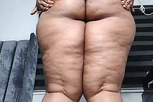 wanna see this fat belly mara exotic stand and explode in orgasm?