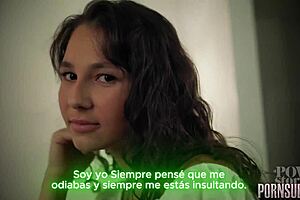 Man of house seduces petite blonde milf taboo creampie full sub español