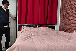 stepmom catches me jerking forces cock in her wet pussy 🍆💦