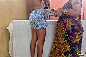 stepmom loves CHOOSING the best lund in episode 3 homemade pov blowjob cumshot on her big tits