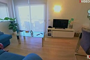 stepmom sits naked pussy on my hard dick by accident now fuck ass till creampie?