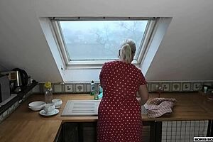 Boris Schwarz: Married Curvy Slut Rides Cock Moans Cowgirl to Cum Swallow