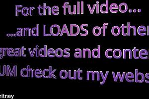 omg check this big sexy britney pov blowjob anal facial compilation tease!!