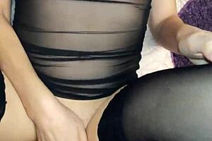 Wanna fuck your wife pov in see-through lingerie like old young homemade amateurs?