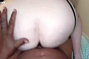 bbw mature rides big black cock like cowgirl yee haw