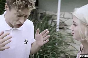 weird stepson bangs milf stepmom and her teen daughter in taboo threesome reality