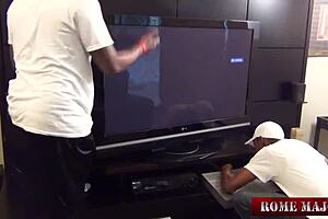 Leilani Lei's Tight Milf Pussy Services Two Massive BBCs In Threesome